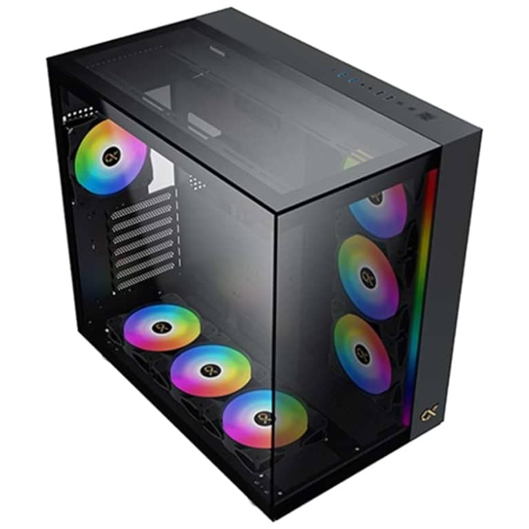 Boitier PC E-ATX Xigmatek Aqua Ultra, Noir avec 7x Z20A _ EN40672