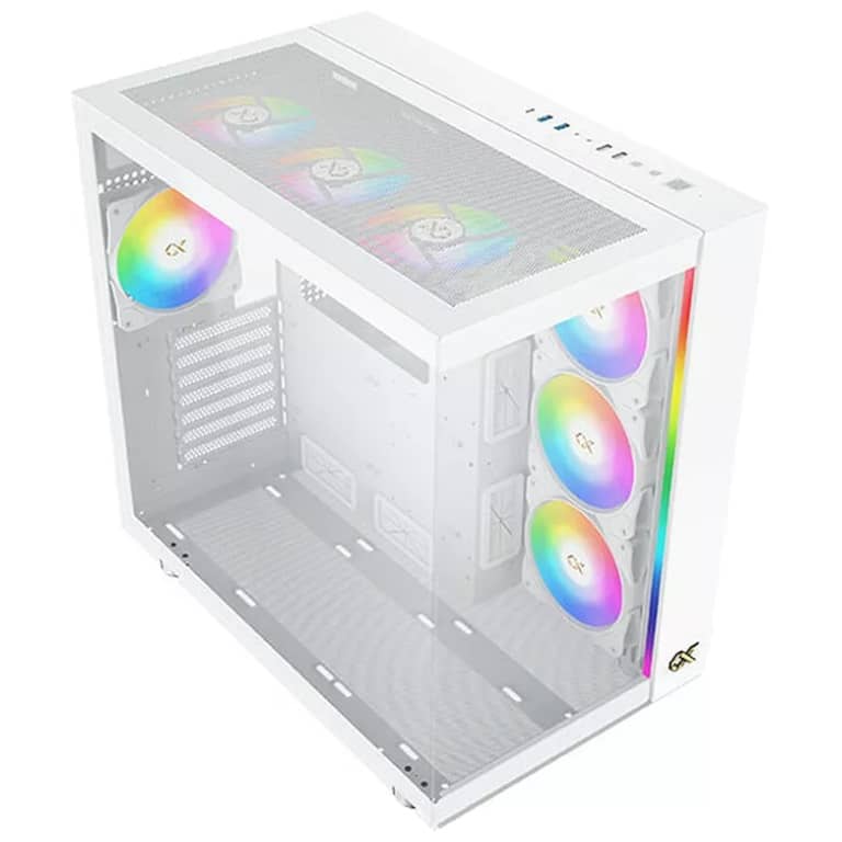 Boitier PC E-ATX Xigmatek Aqua Ultra Air Arctic, Blanc avec 7x Z20A _ EN41914