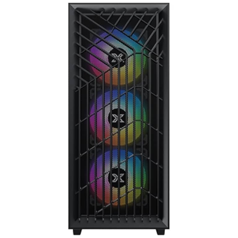 Boitier PC ATX Xigmatek Lux G, Noir 4x X24A _ EN48687