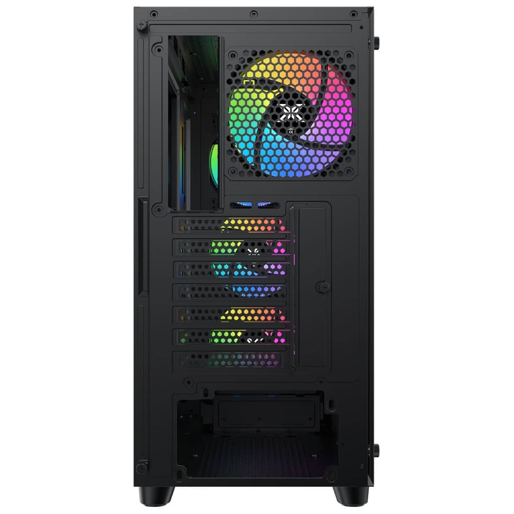 Boitier PC ATX Xigmatek Gaming Y Pro, Noir avec 4x S20A _ EN42249