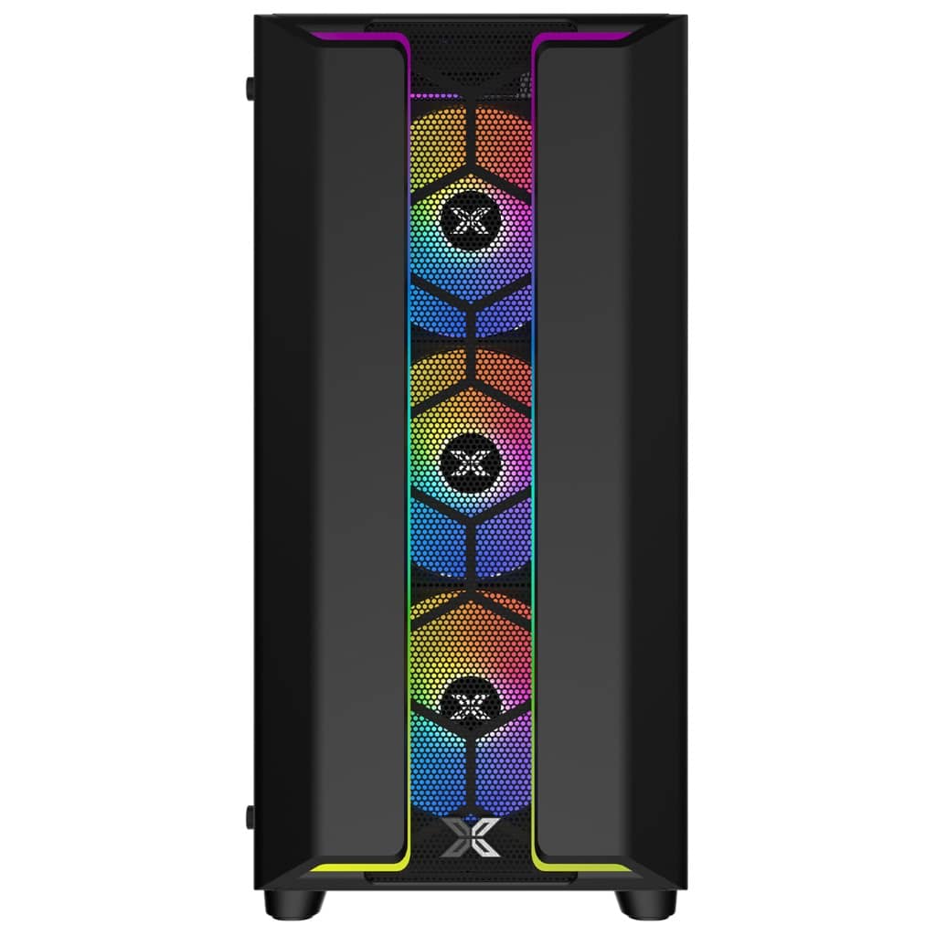 Boitier PC ATX Xigmatek Gaming Y Pro, Noir avec 4x S20A _ EN42249