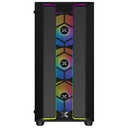 Boitier PC ATX Xigmatek Gaming Y Pro, Noir avec 4x S20A _ EN42249
