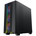 Boitier PC ATX Xigmatek Gaming Y Pro, Noir avec 4x S20A _ EN42249