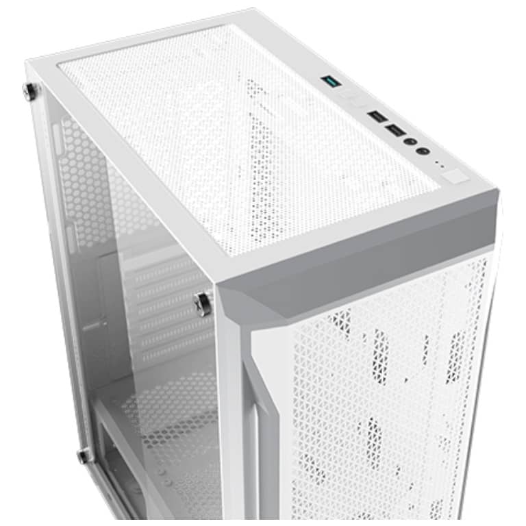 Boitier PC ATX Xigmatek Gaming X Arctic, Blanc avec 4x X24F _ EN46737