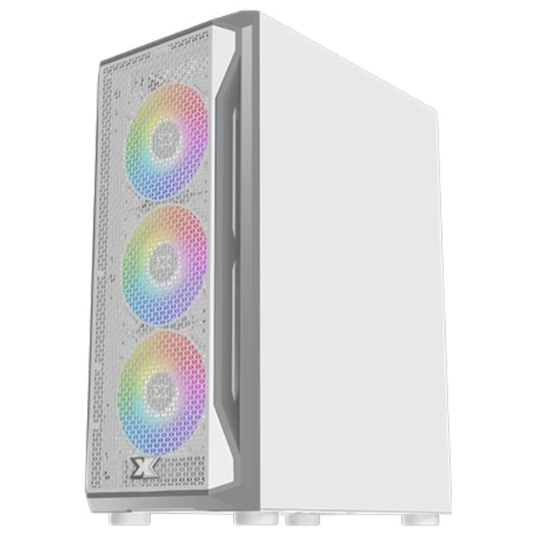 Boitier PC ATX Xigmatek Gaming X Arctic, Blanc avec 4x X24F _ EN46737