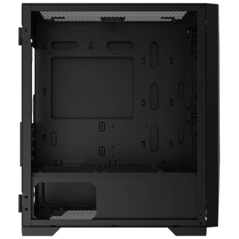 Boitier PC Micro ATX Xigmatek Gemini II, Noir avec 4x X24F _ EN48649