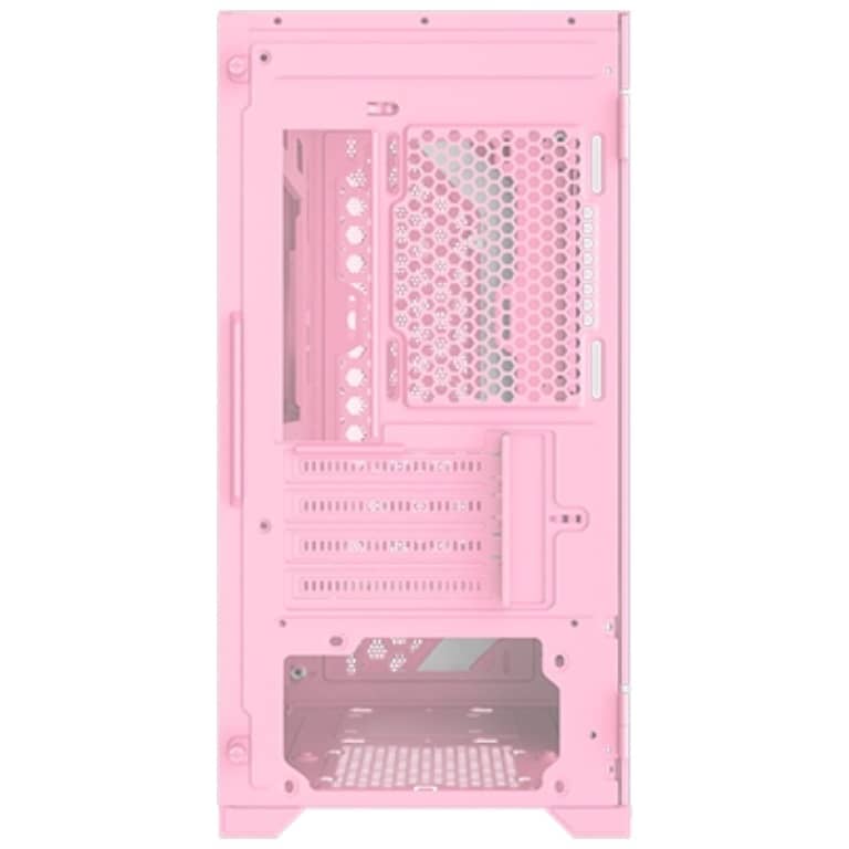 Boitier PC Micro ATX Xigmatek Gemini II Queen, Rose 3x X24F _ EN48663