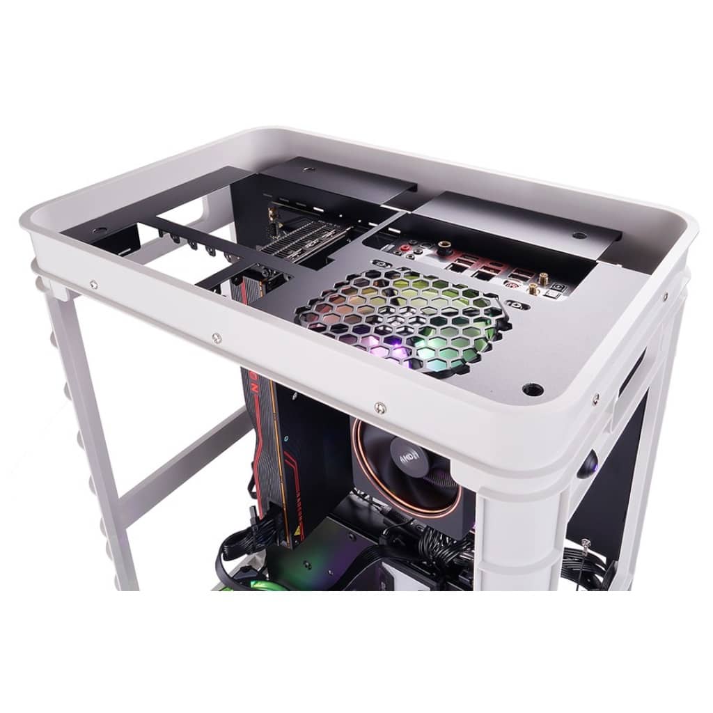 Boitier PC ATX In Win Alice, Gris _ IW-ALICE-GRY