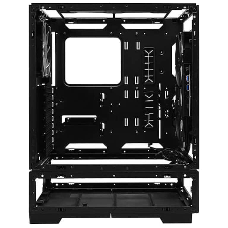 Boitier PC E-ATX In Win ModFree Base, Noir _ IW-CS-MFBASE-BLK
