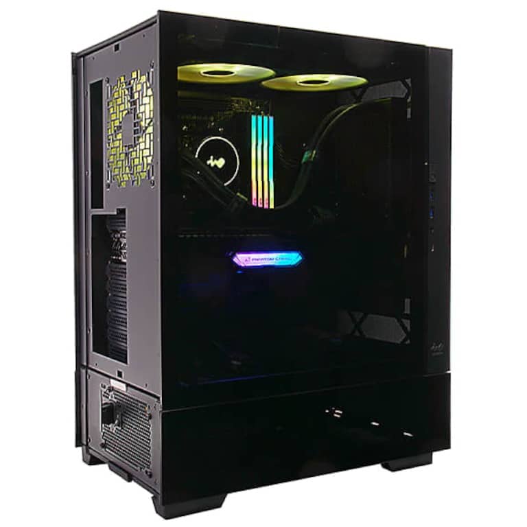 Boitier PC E-ATX In Win ModFree Base, Noir _ IW-CS-MFBASE-BLK