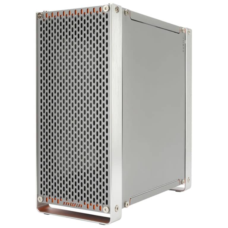 Boitier PC E-ATX In Win DUBILI Assemblé, Gris/Orange _ IW-CS-DUBILIASB-GRY