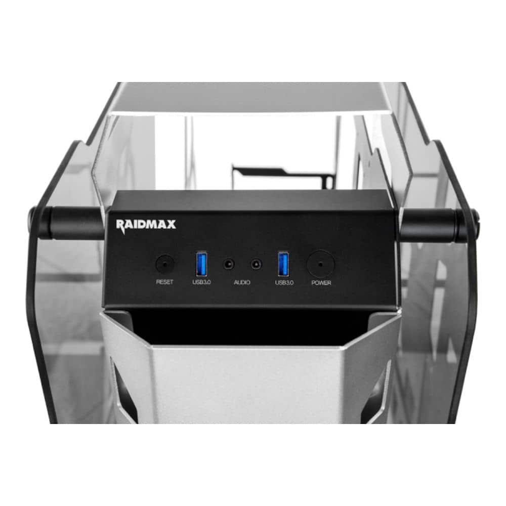 Boitier PC ATX Raidmax X08, Argent _ X08