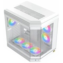 Boitier PC E-ATX Xigmatek Cubi Arctic, Blanc avec 6x Z20A _ EN41983
