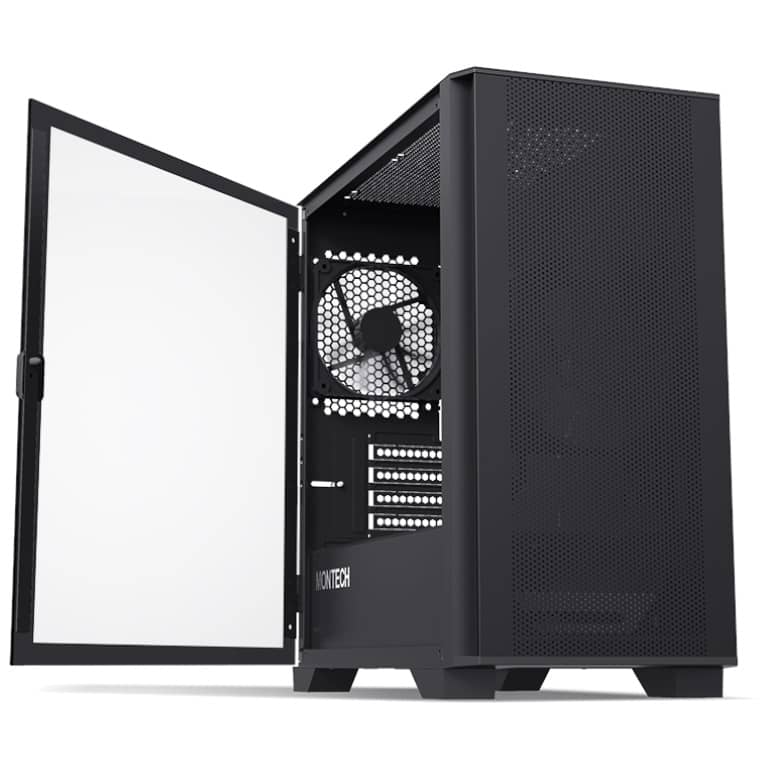 Boitier PC Micro ATX Montech Air 100 Lite, Noir _ AIR 100 LITE BK