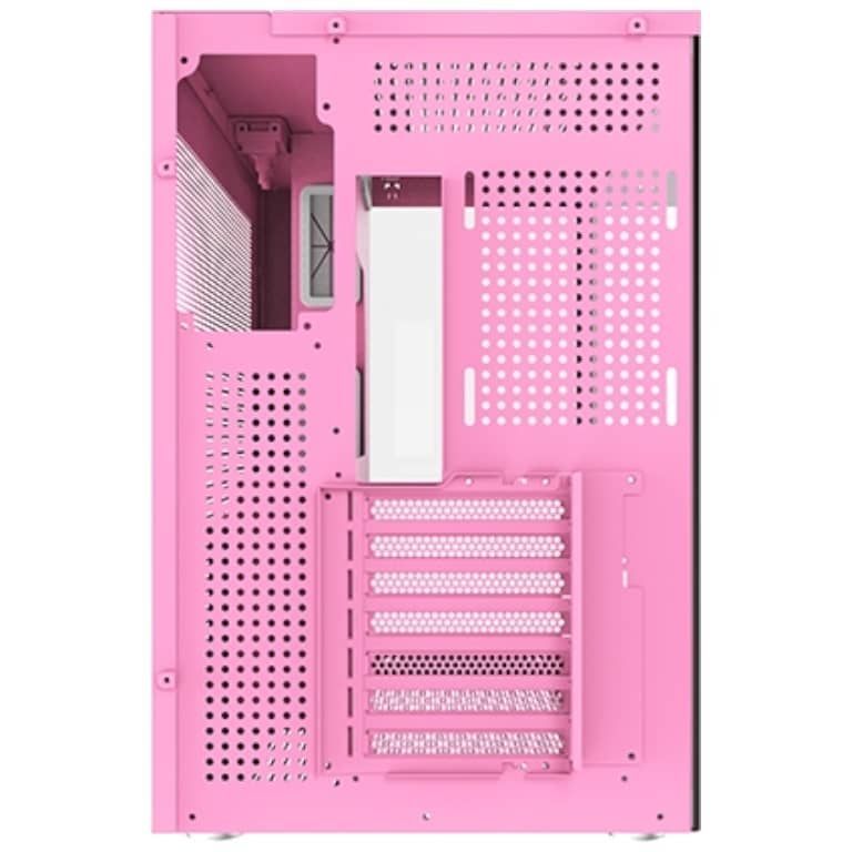 Boitier PC ATX Xigmatek Aquarius Pro Queen, Rose avec 7x X24A _ EN49431