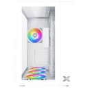 Boitier PC ATX Xigmatek Aquarius Pro Arctic, Blanc avec 7x X24A _ EN49424