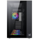 Boitier PC ATX Xigmatek Aquarius Pro Black, Noir avec 7x X24A _ EN49417