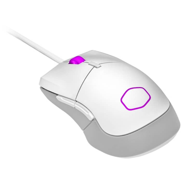 Clavier Filaire Cooler Master MM3100, Blanc/Gris/LED _ MM-310-WWOL1