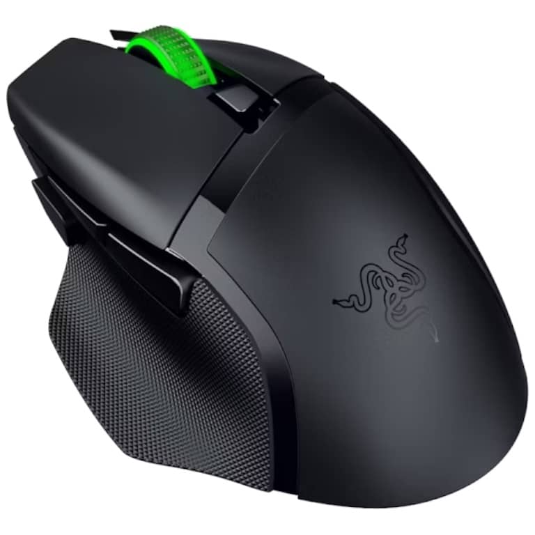 Souris Sans fil Bluetooth Razer Basilisk V3 X HyperSpeed, Noir/LED _ RZ01-04870100-R3G1
