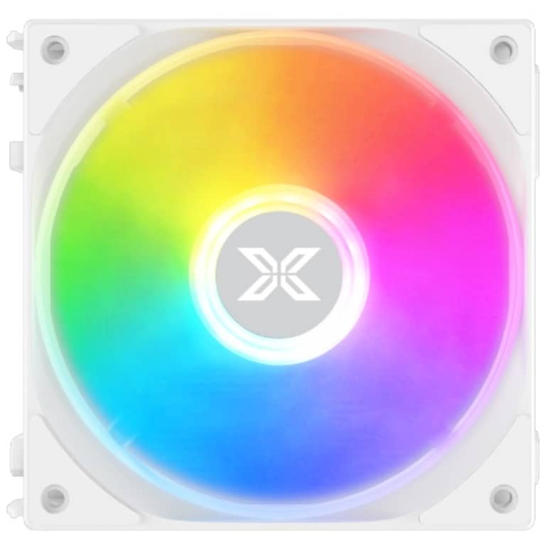 Kit 3x Ventilateurs pour Boitier 120mm Xigmatek Starlink Arctic, Blanc _ EN41310