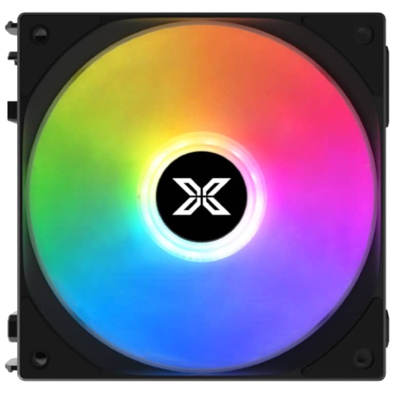 Kit 3x Ventilateurs pour Boitier 120mm Xigmatek Starlink, Noir _ EN41303