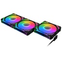 Kit 3x Ventilateurs pour Boitier 120mm Xigmatek Starlink Ultra, Noir _ EN40412
