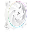 Kit 3x Ventilateurs pour Boitier 120mm In Win Sirius Pure, Blanc _ IW-ASP120FAN-3PK