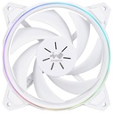 Kit 3x Ventilateurs pour Boitier 120mm In Win Sirius Pure, Blanc _ IW-ASP120FAN-3PK