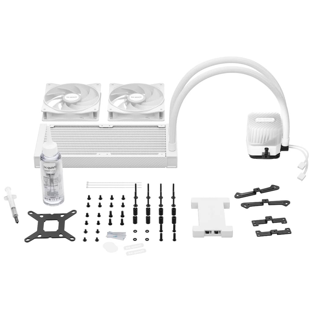 Watercooling pour Processeur Be Quiet Light Loop 240, Blanc _ BW021