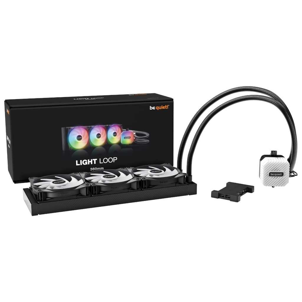 Watercooling pour Processeur Be Quiet Light Loop 360, Noir _ BW022