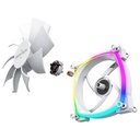 Ventilateur pour Boitier 120mm Montech AX120, Blanc _ AX120W PWM WH