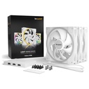 Kit 3x Ventilateurs pour Boitier 140mm Be Quiet Light Wings PWM, Blanc ARGB _ BL102