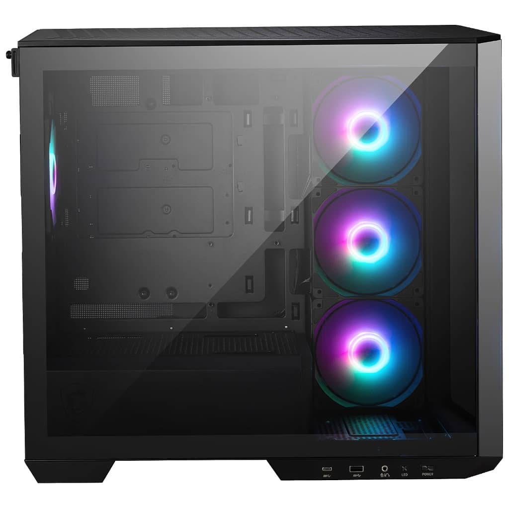Boitier PC ATX MSI MAG PANO M100R PZ, Noir _ 306-7G24R21-809