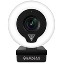 Webcam Gamdias IRIS M1, Blanc _ IRIS M1
