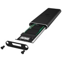 Boitier externe M.2 SATA IcyBox, Noir _ IB-183M2