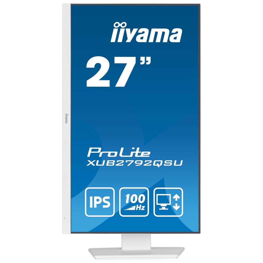 Ecran 27.0" Iiyama ProLite, Blanc XUB2792QSU-W6