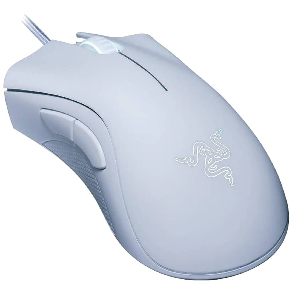Souris Filaire USB 2.0 Razer DeathAdder Essential, Blanc/LED _ RZ01-03850200-R3M1
