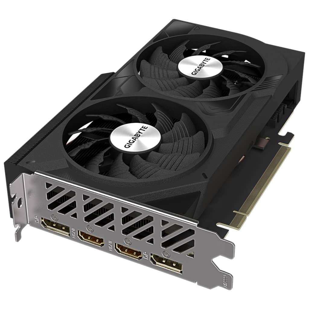 Carte graphique GeForce RTX4060 Gigabyte RTX 4060 WINDFORCE OC 8G _ GV-N4060WF2OC-8GD