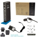 Hub/Station d’accueil USB 3.0/USB 3TypeC i-Tec Dual HDMI, Noir _ U3DUALHDMIDOCK