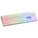 Clavier Filaire USB 2.0 Mars Gaming MK422 Blue, Blanc/LED _ MK422WBFR