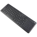 Clavier Sans fil RF WeConnect Smart TV, Noir/LED _ WECLASFILTV
