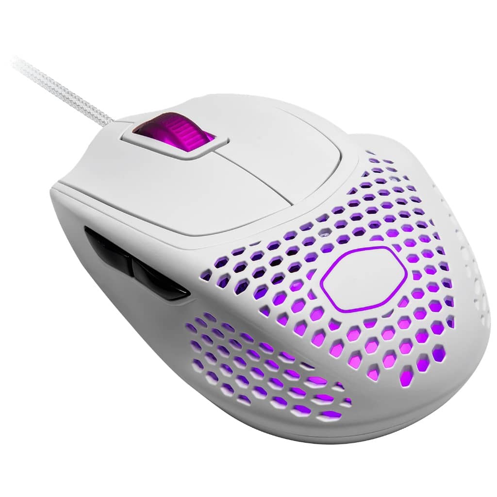 Souris Filaire USB 2.0 Cooler Master MM720, Blanc/LED _ MM-720-WWOL1