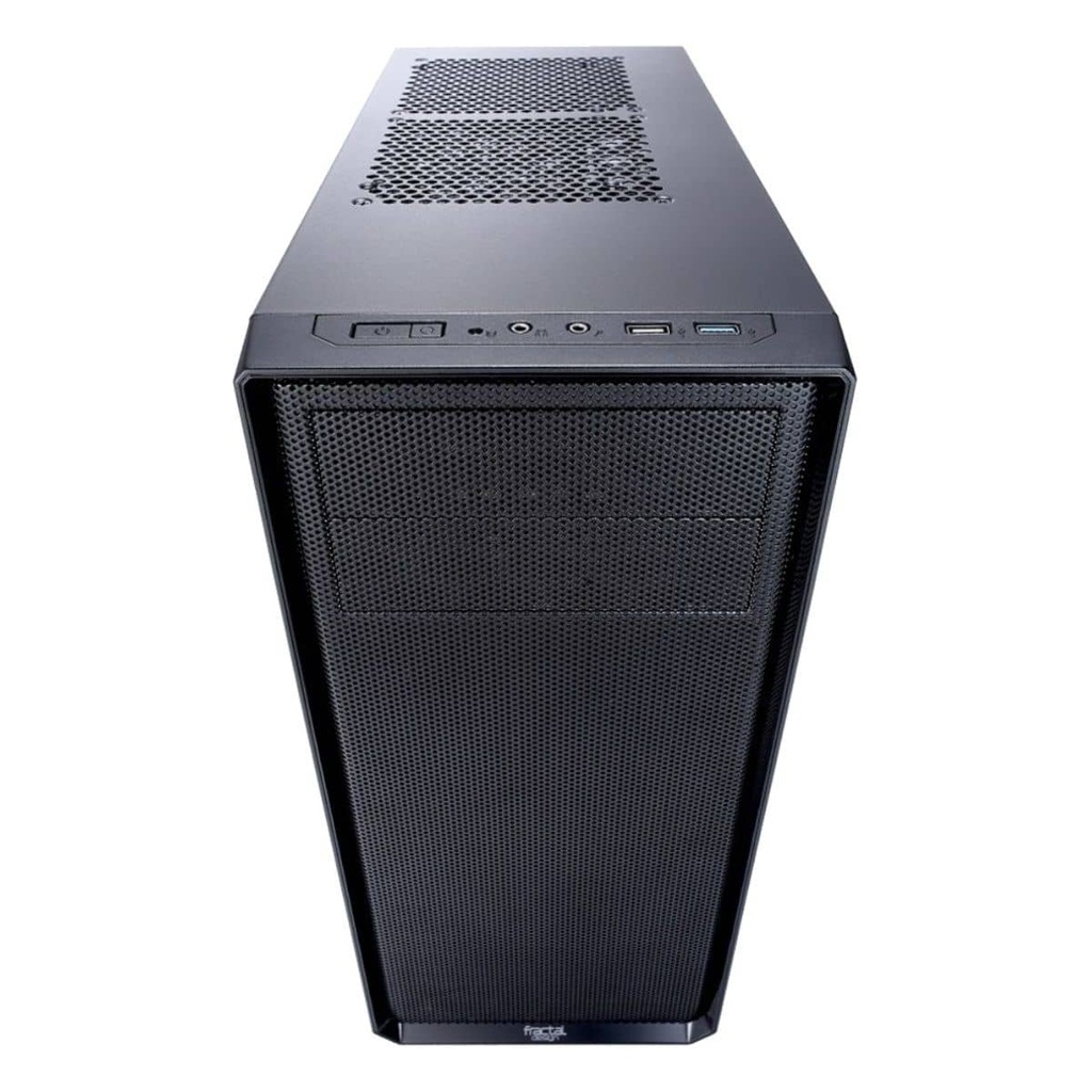 Boitier PC ATX Fractal Design Focus G, Noir _ FD-CA-FOCUS-BK-W