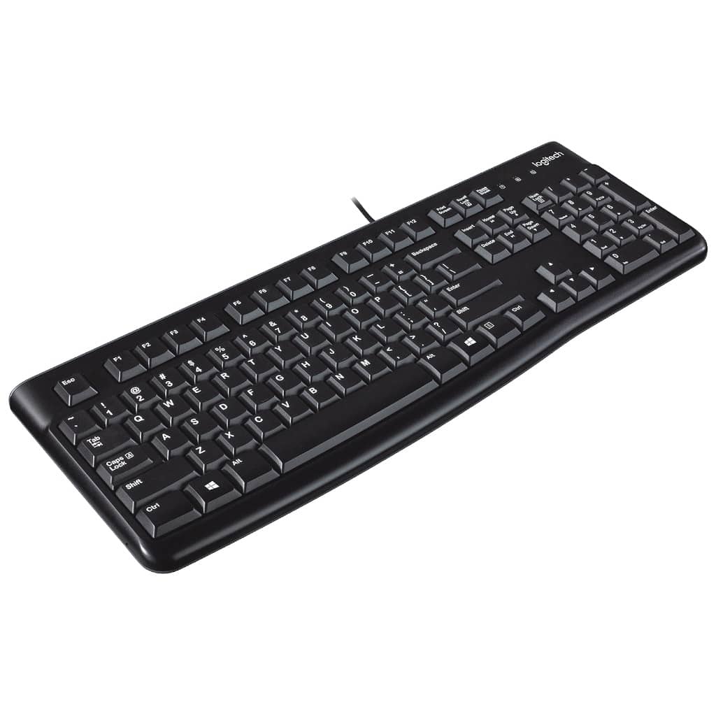 Clavier Filaire USB 2.0 Logitech K120, Noir _ 920-002515