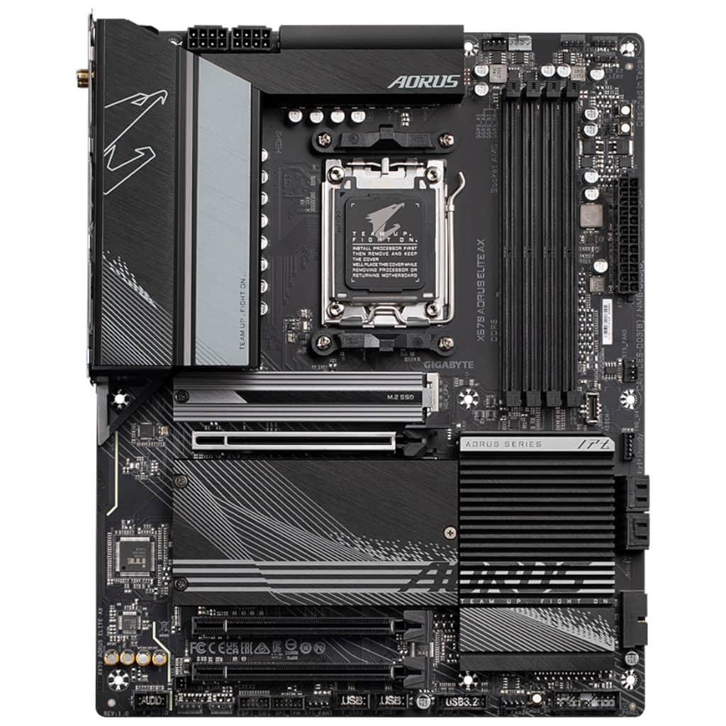 Carte mère AMD AM5 X670 ATX Gigabyte X670 AORUS ELITE AX