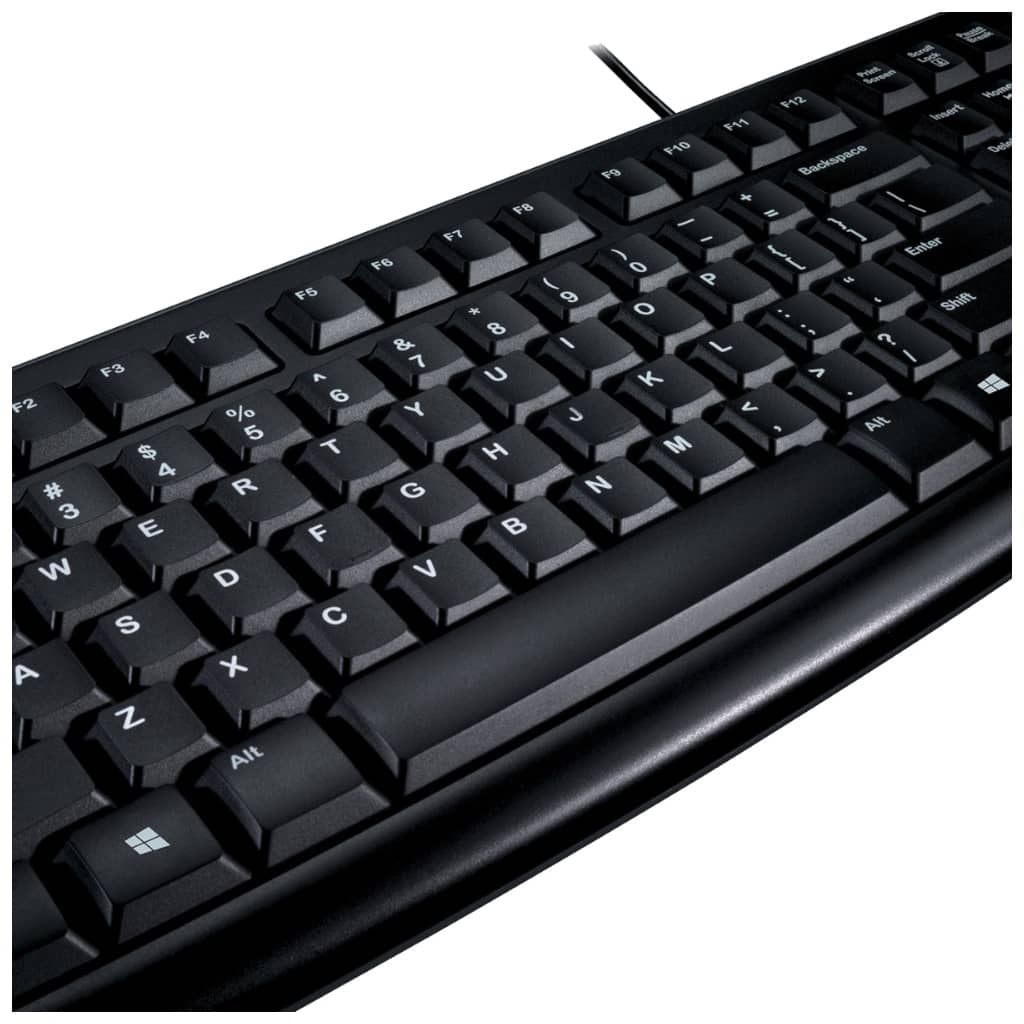 Clavier Filaire USB 2.0 Logitech K120, Noir _ 920-002515