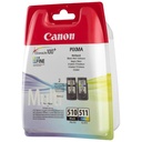 Cartouche d'encre Canon PG-510/CL-511, MultiPack _ 2970B010