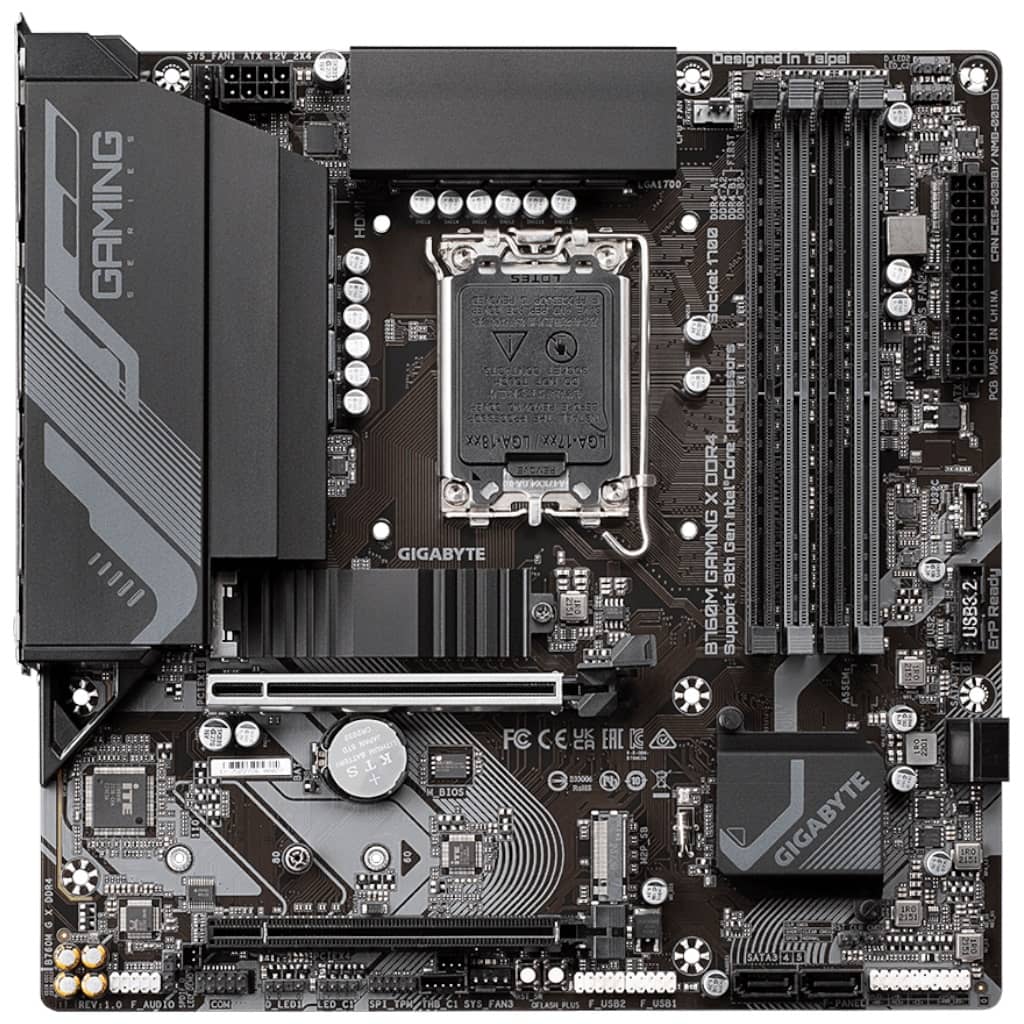 Carte mère Intel 1700 B760 Micro ATX Gigabyte B760M GAMING X DDR4