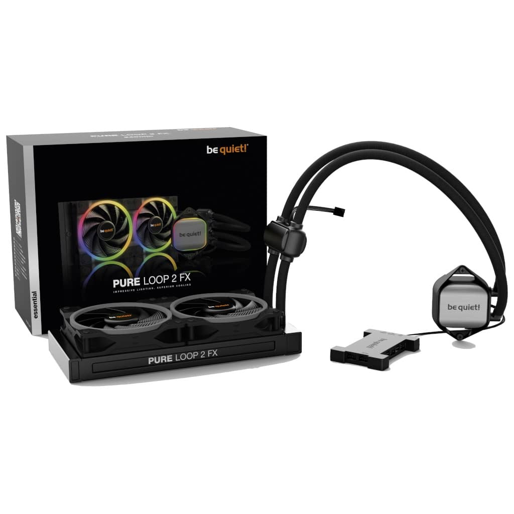 Watercooling pour Processeur Be Quiet Pure Loop2 FX 240, Noir _ BW013