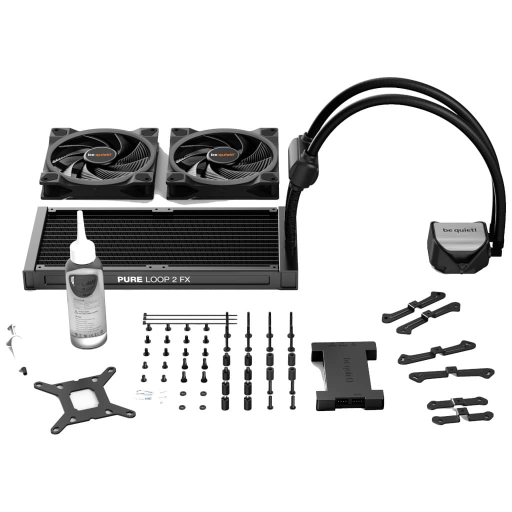 Watercooling pour Processeur Be Quiet Pure Loop2 FX 280, Noir _ BW014